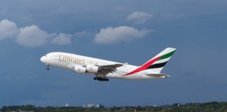 Emirates lietadlo